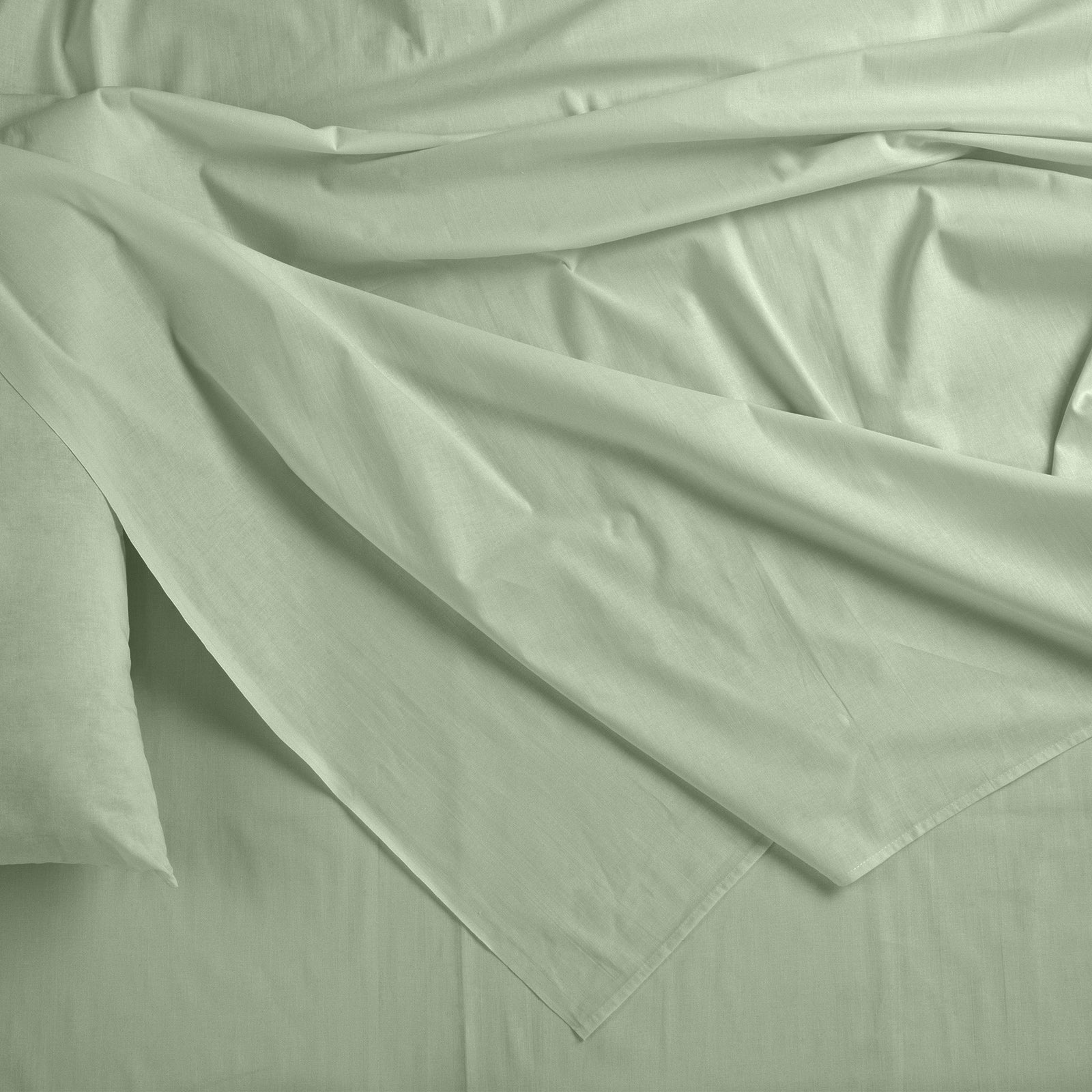 Bed Sheets: Royal Comfort Bamboo Blended Sheet & Pillowcases Set 1000TC Ultra Soft Bedding - Queen - Sage Green