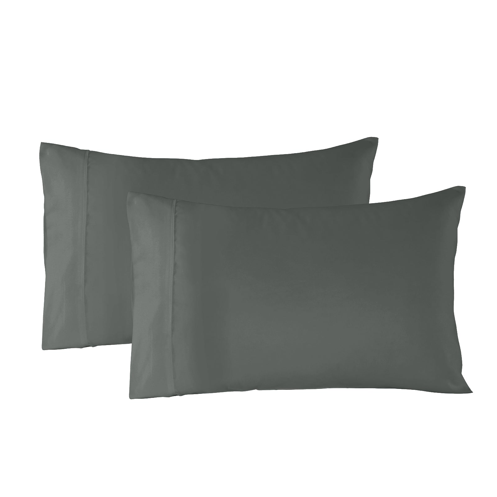Bed Sheets: Royal Comfort Bamboo Blended Sheet & Pillowcases Set 1000TC Ultra Soft Bedding - King - Charcoal