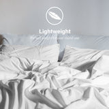 Bed Sheets: Royal Comfort Vintage Washed 100% Cotton Sheet Set Fitted Flat Sheet Pillowcases - Queen - White
