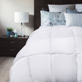 Quilts & Duvets: Royal Comfort 800GSM Silk Blend Quilt Duvet Ultra Warm Winter Weight  - Single - White