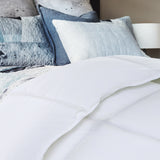Quilts & Duvets: Royal Comfort 800GSM Silk Blend Quilt Duvet Ultra Warm Winter Weight  - Single - White