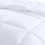 Quilts & Duvets: Royal Comfort 800GSM Silk Blend Quilt Duvet Ultra Warm Winter Weight  - Single - White