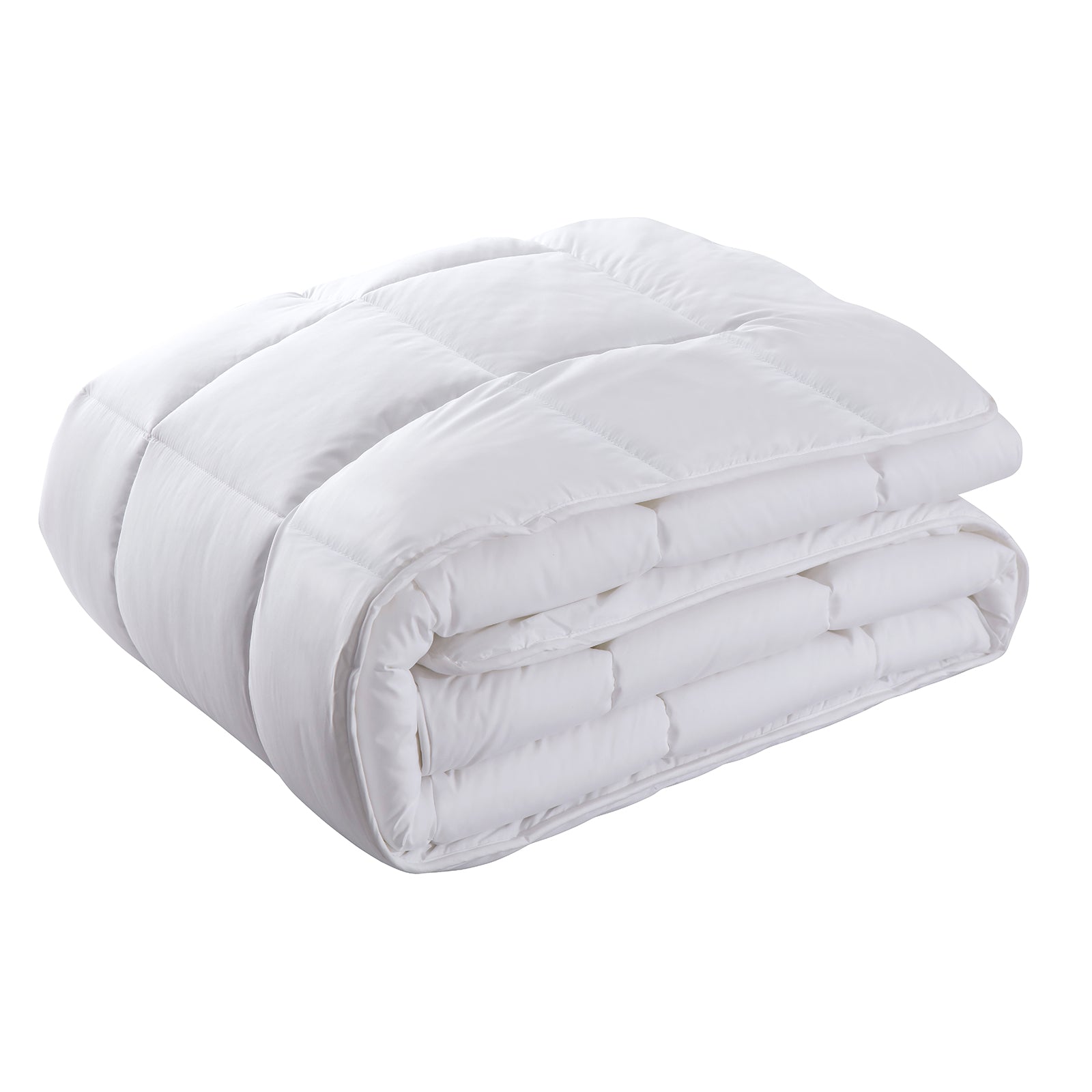 Quilts & Duvets: Royal Comfort 800GSM Silk Blend Quilt Duvet Ultra Warm Winter Weight  - Single - White