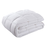 Quilts & Duvets: Royal Comfort 800GSM Silk Blend Quilt Duvet Ultra Warm Winter Weight  - Single - White