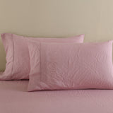 Bed Sheets: Royal Comfort Flax Linen Blend Sheet Set Bedding Luxury Breathable Ultra Soft - Queen - Mauve