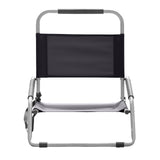 Outdoor Chairs: Havana Outdoors Beach Chair 2 Pack Folding Portable Summer Camping Outdoors - Black