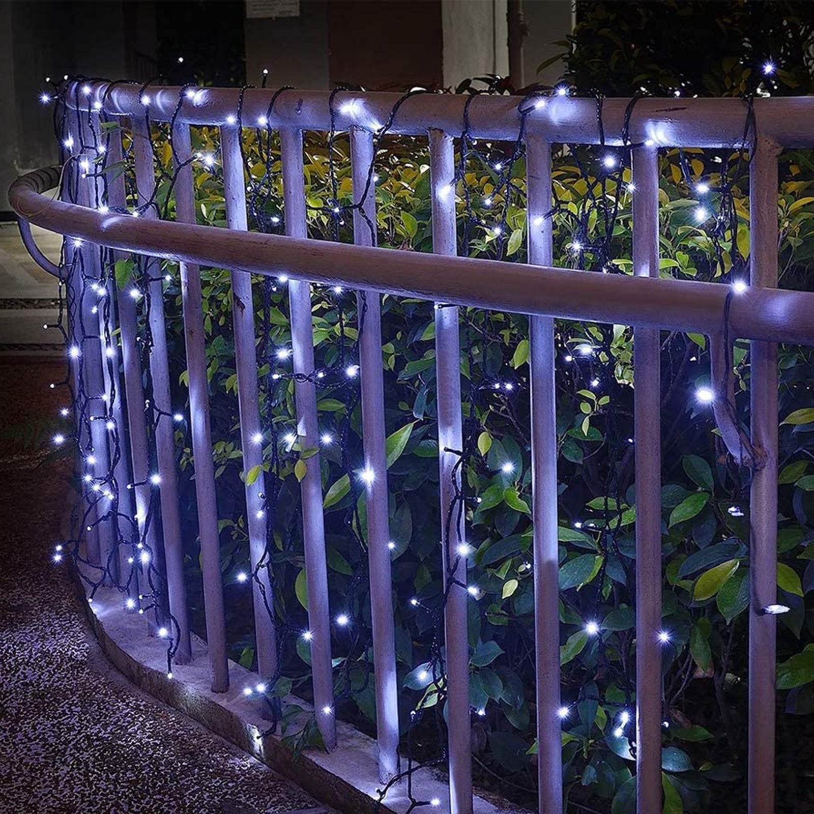 Lighting Accessories: Milano Decor Outdoor LED Plug In Fairy Lights - White - 200 Lights
