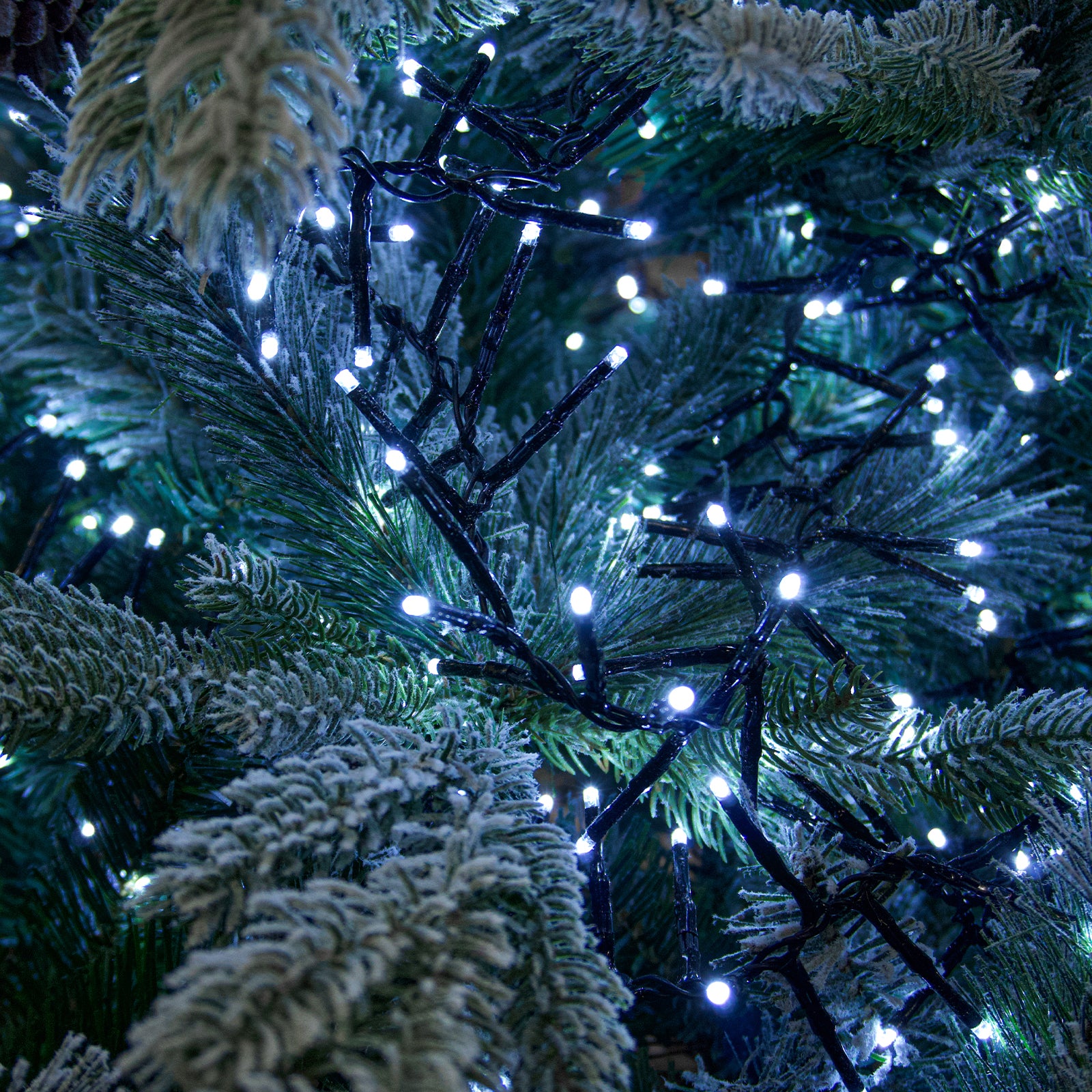 Lighting Accessories: Milano Decor Outdoor LED Plug In Fairy Lights - White - 200 Lights
