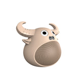 Bluetooth Speakers: Fitsmart Bluetooth Animal Face Speaker Portable Wireless Stereo Sound - Red