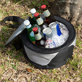BBQs & Accessories: Havana Outdoors 2-IN-1 BBQ Grill Cooler Combo Set Outdoor Camping Picnic