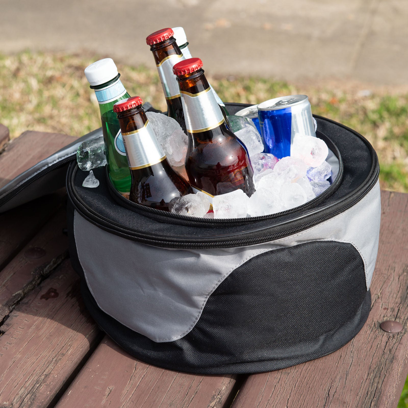 BBQs & Accessories: Havana Outdoors 2-IN-1 BBQ Grill Cooler Combo Set Outdoor Camping Picnic