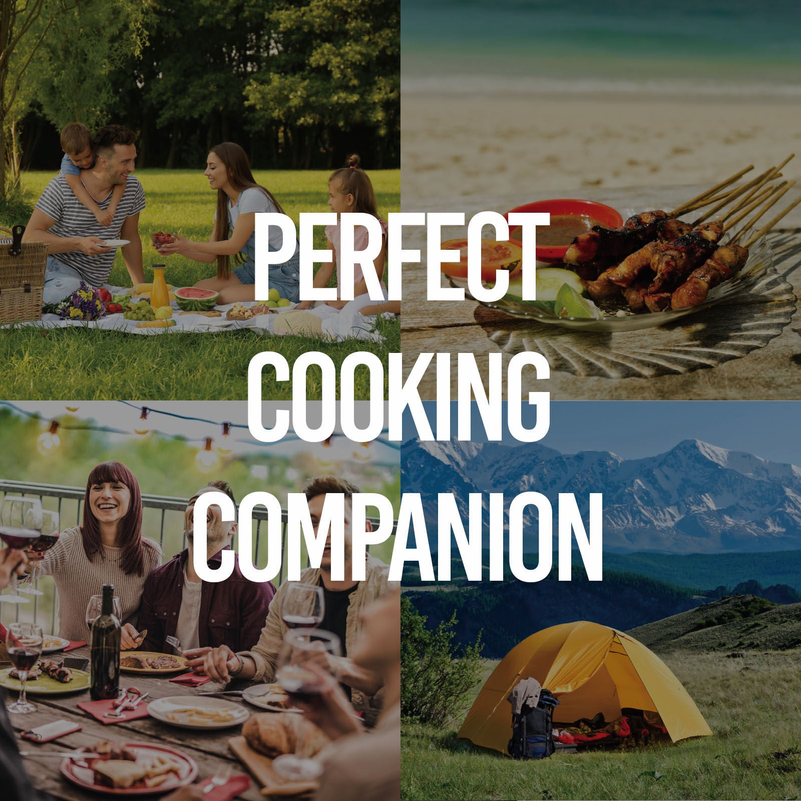 BBQs & Accessories: Havana Outdoors 2-IN-1 BBQ Grill Cooler Combo Set Outdoor Camping Picnic