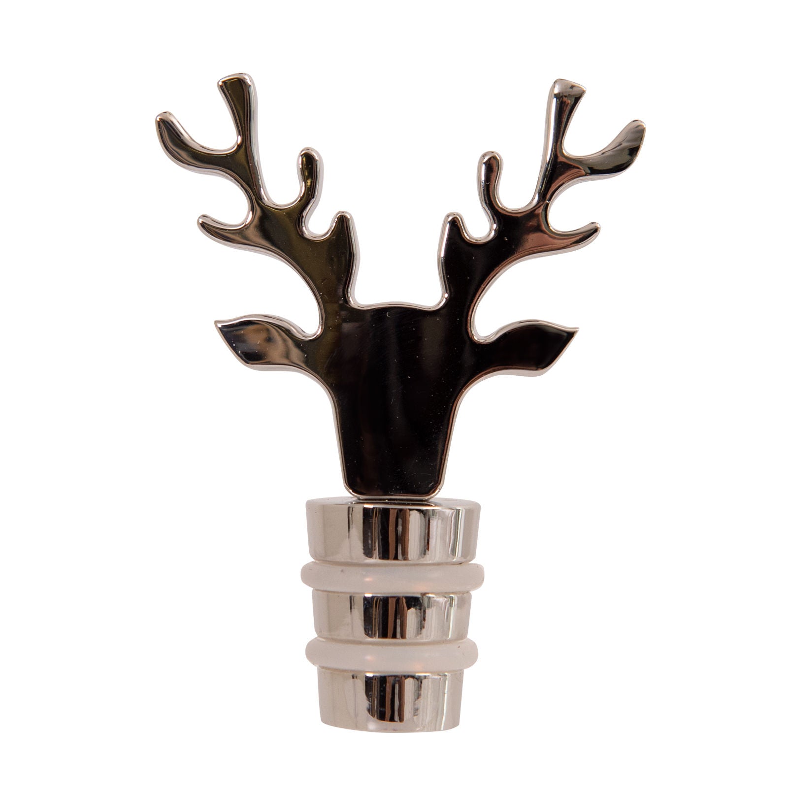 Christmas Decorations: Bread and Butter Stag Alloy Stopper