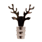 Christmas Decorations: Bread and Butter Stag Alloy Stopper