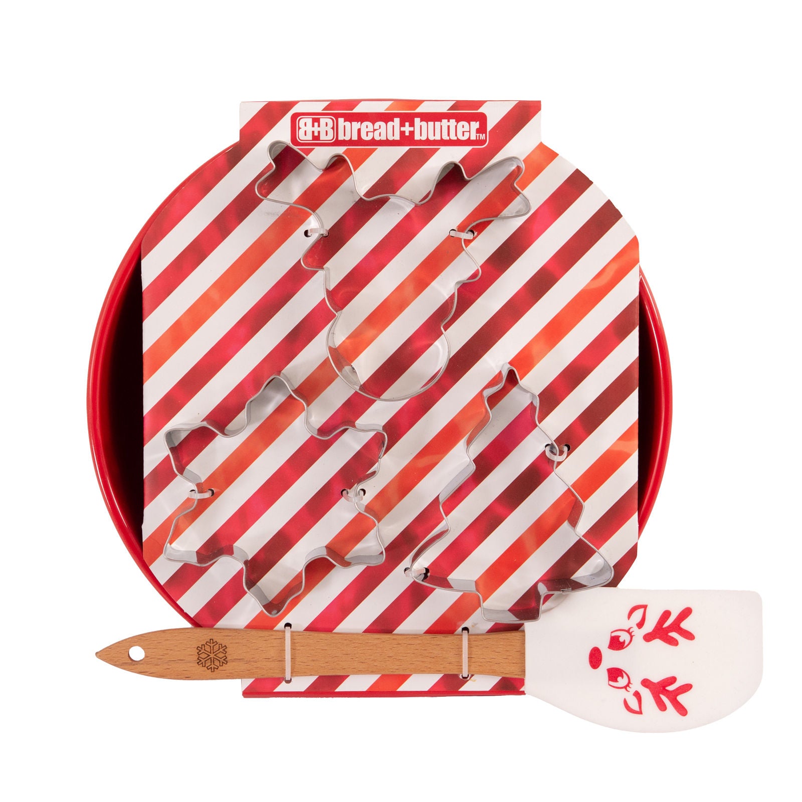 Christmas Decorations: Bread and Butter Electroplate Icy Reindeer Mini Mix Bowl Set