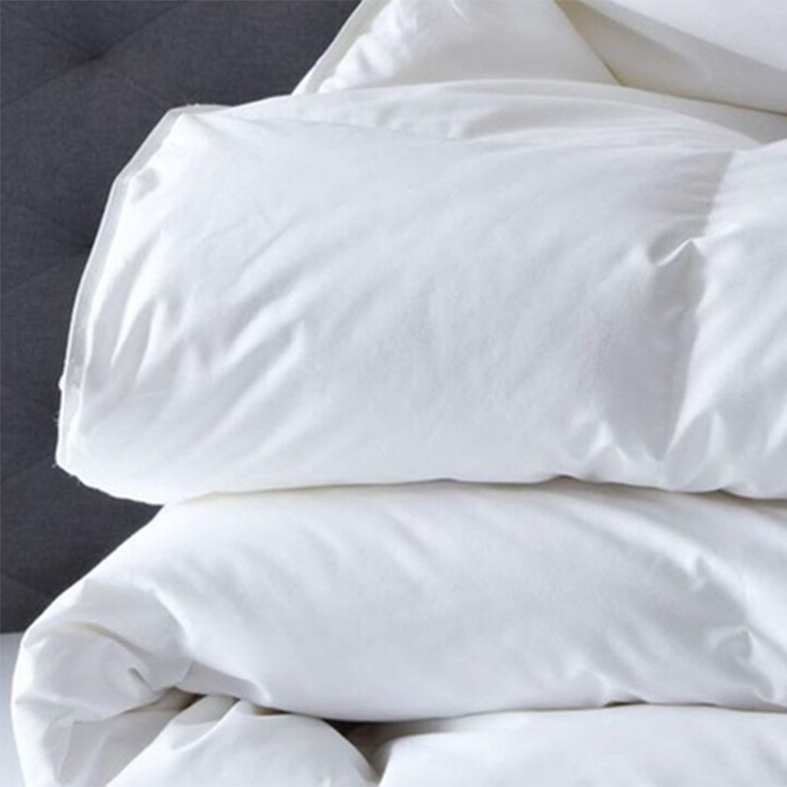 Quilts & Duvets: Royal Comfort 500GSM Plush Duck Feather Down Quilt Ultra Warm Soft - All Seasons - King - White