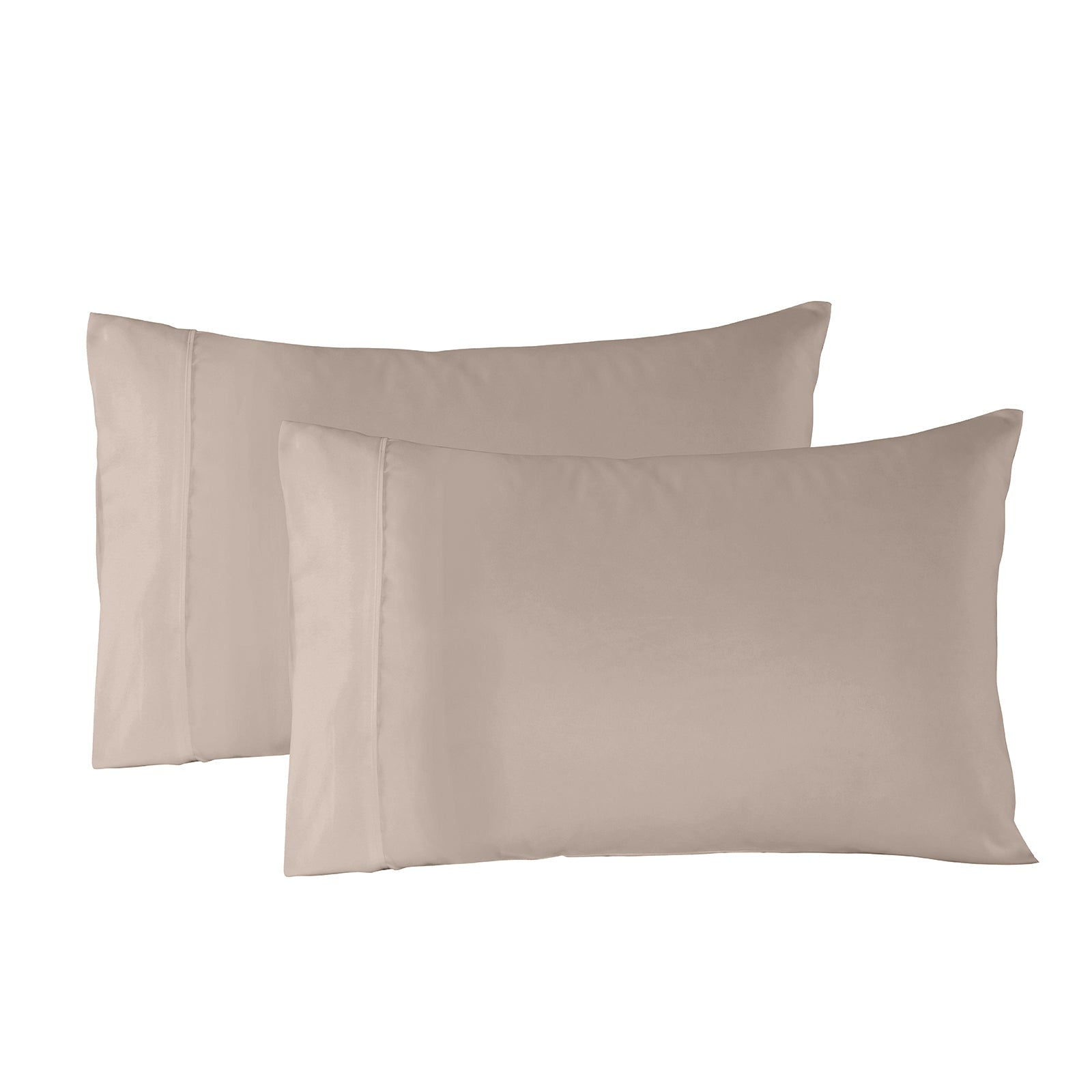 Bed Sheets: Royal Comfort Bamboo Blended Sheet & Pillowcases Set 1000TC Ultra Soft Bedding - Double - Warm Grey