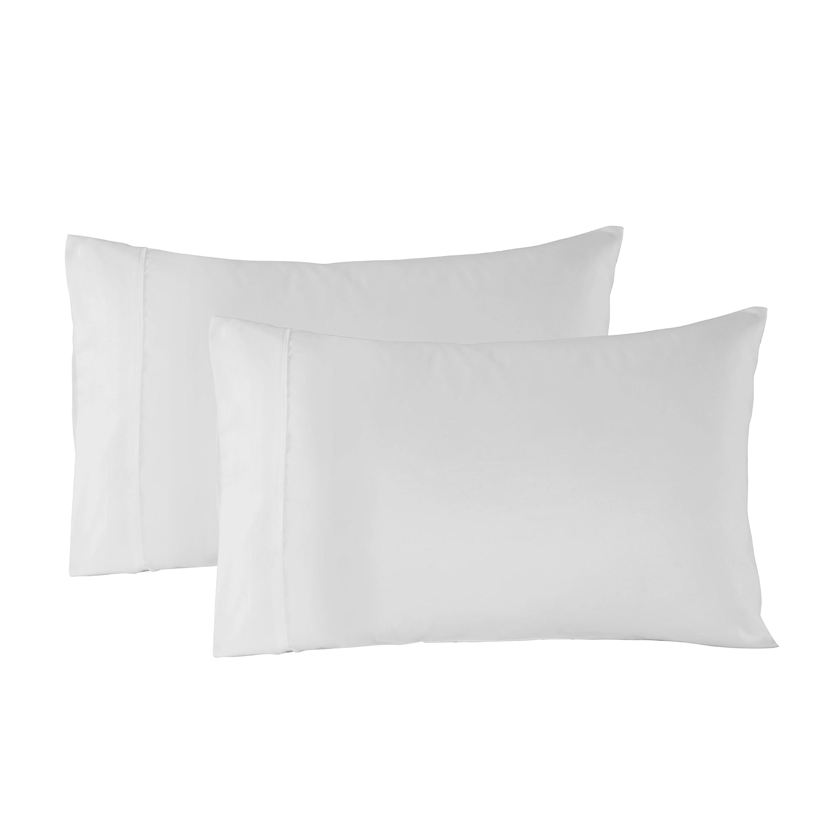 Bed Sheets: Royal Comfort Bamboo Blended Sheet & Pillowcases Set 1000TC Ultra Soft Bedding - Queen - White
