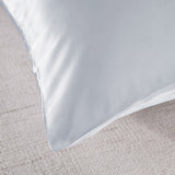 Pillowcases: Royal Comfort Mulberry Soft Silk Hypoallergenic Pillowcase Twin Pack 51 x 76cm - Silver