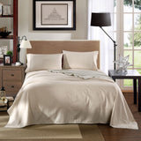 Bed Sheets: Kensington 1200 Thread Count 100% Egyptian Cotton Sheet Set Stripe Hotel Grade - King - Sand