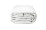 Duvet Covers: Royal Comfort 350GSM Luxury Soft Bamboo All-Seasons Quilt Duvet  - Double - White