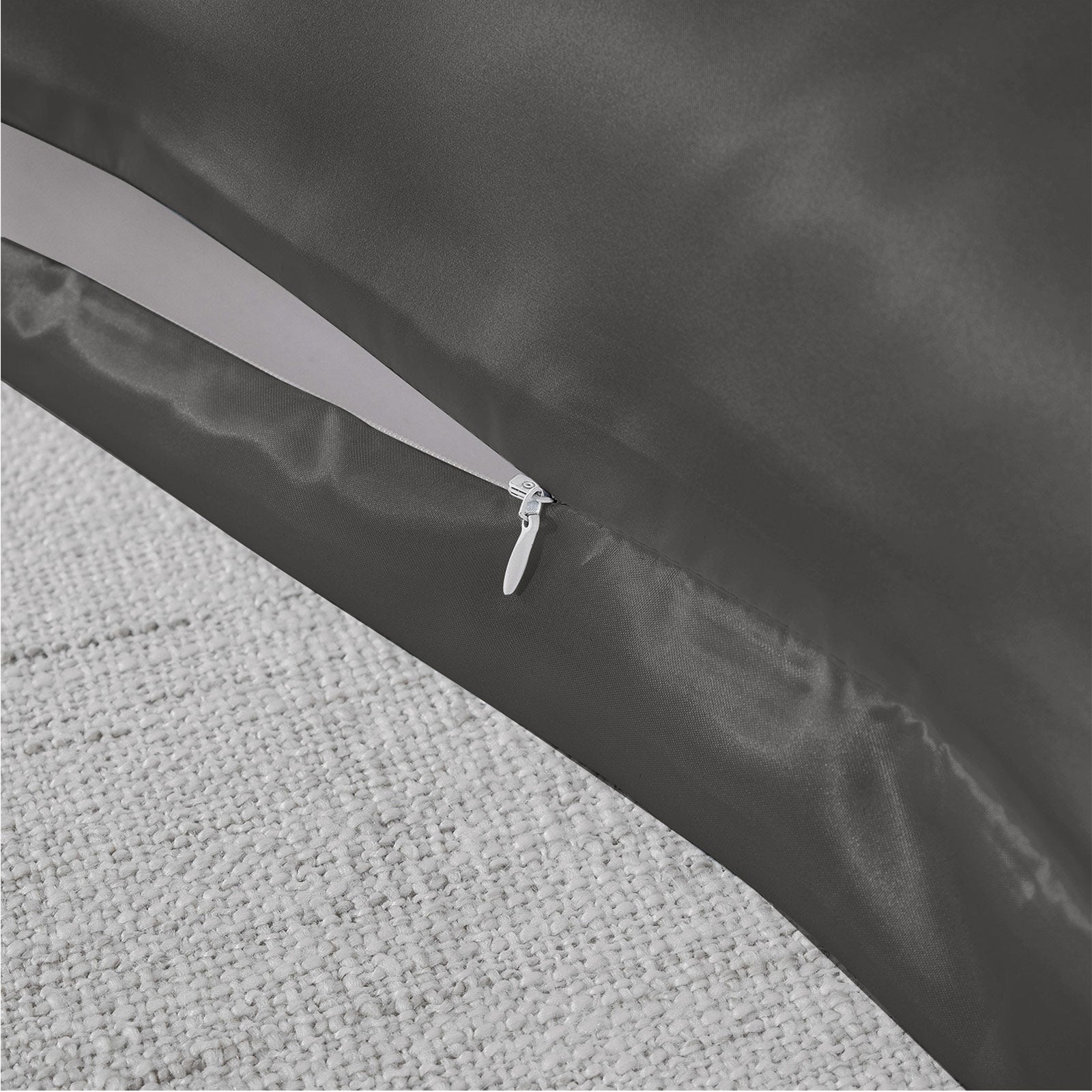 Pillowcases: Royal Comfort Pure Silk Pillow Case 100% Mulberry Silk Hypoallergenic Pillowcase - Charcoal