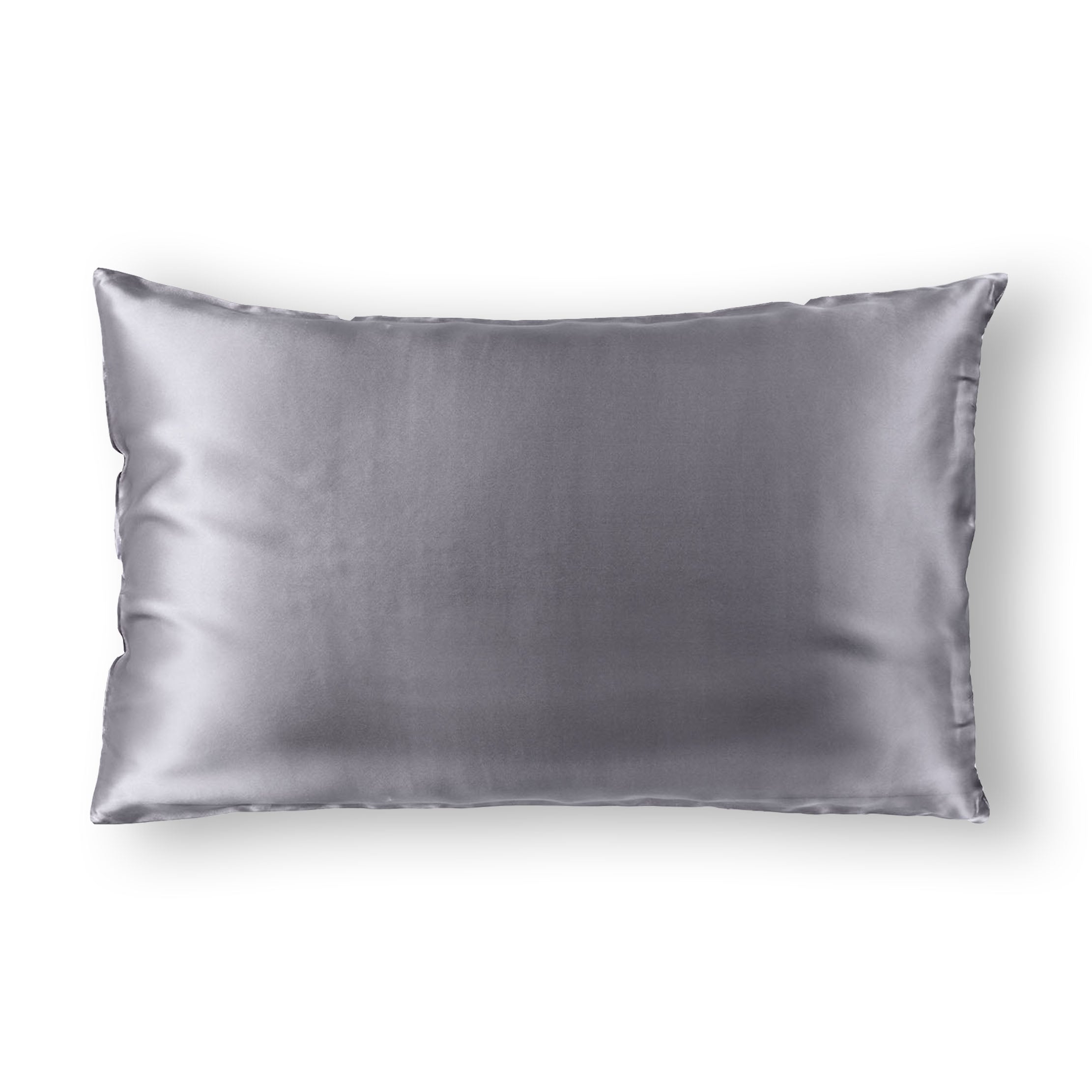 Pillowcases: Royal Comfort Pure Silk Pillow Case 100% Mulberry Silk Hypoallergenic Pillowcase - Charcoal