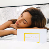 Pillowcases: Royal Comfort Pure Silk Pillow Case 100% Mulberry Silk Hypoallergenic Pillowcase - Silver