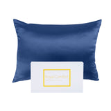 Pillowcases: Royal Comfort Pure Silk Pillow Case 100% Mulberry Silk Hypoallergenic Pillowcase - Navy