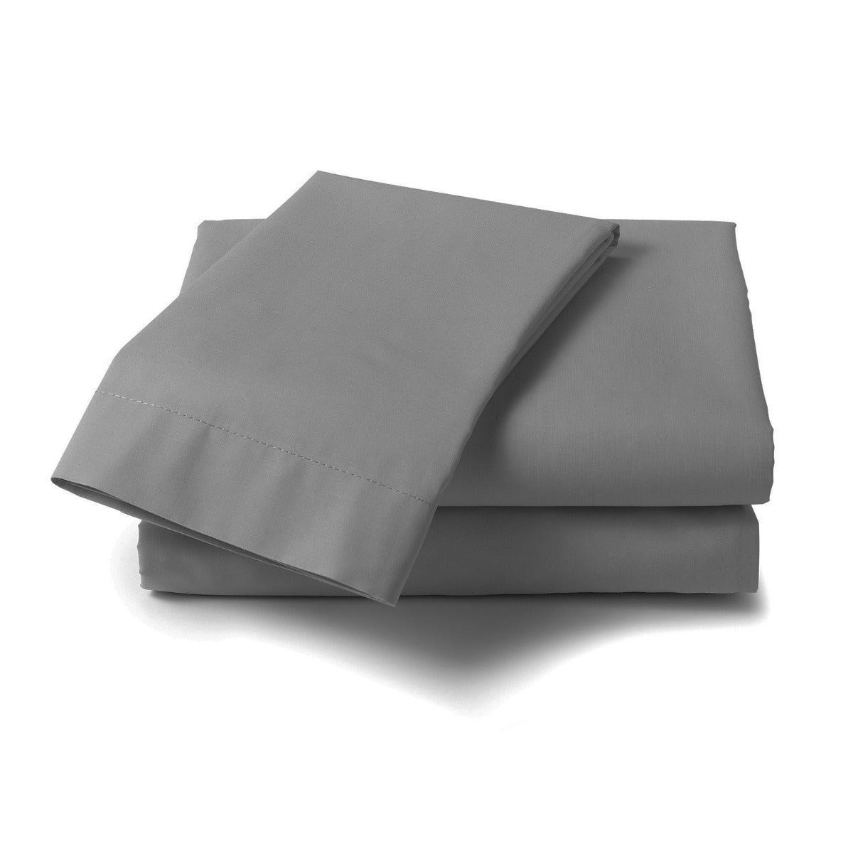 Duvet Covers: Royal Comfort 1000 Thread Count Cotton Blend Quilt Cover Set Premium Hotel Grade - King - Charcoal