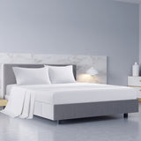 Bed Sheets: Royal Comfort 1000TC Hotel Grade Bamboo Cotton Sheets Pillowcases Set Ultrasoft - King - White