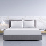 Bed Sheets: Royal Comfort 1000TC Hotel Grade Bamboo Cotton Sheets Pillowcases Set Ultrasoft - King - White
