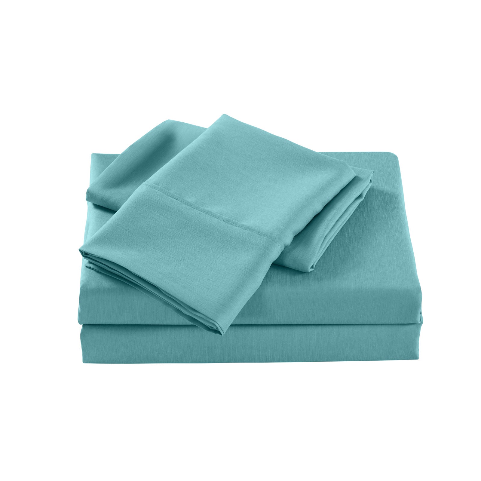 Bed Sheets: Royal Comfort 2000 Thread Count Bamboo Cooling Sheet Set Ultra Soft Bedding - King - Aqua