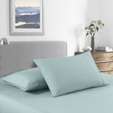 Bed Sheets: Royal Comfort 2000 Thread Count Bamboo Cooling Sheet Set Ultra Soft Bedding - Single - Frost