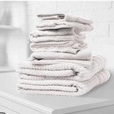 Bath Towels & Robes: Royal Comfort Eden Egyptian Cotton 600GSM 8 Piece Luxury Bath Towels Set - White