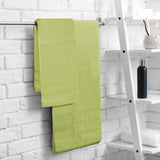 Bath Towels & Robes: Royal Comfort Eden Egyptian Cotton 600GSM 8 Piece Luxury Bath Towels Set - Spearmint