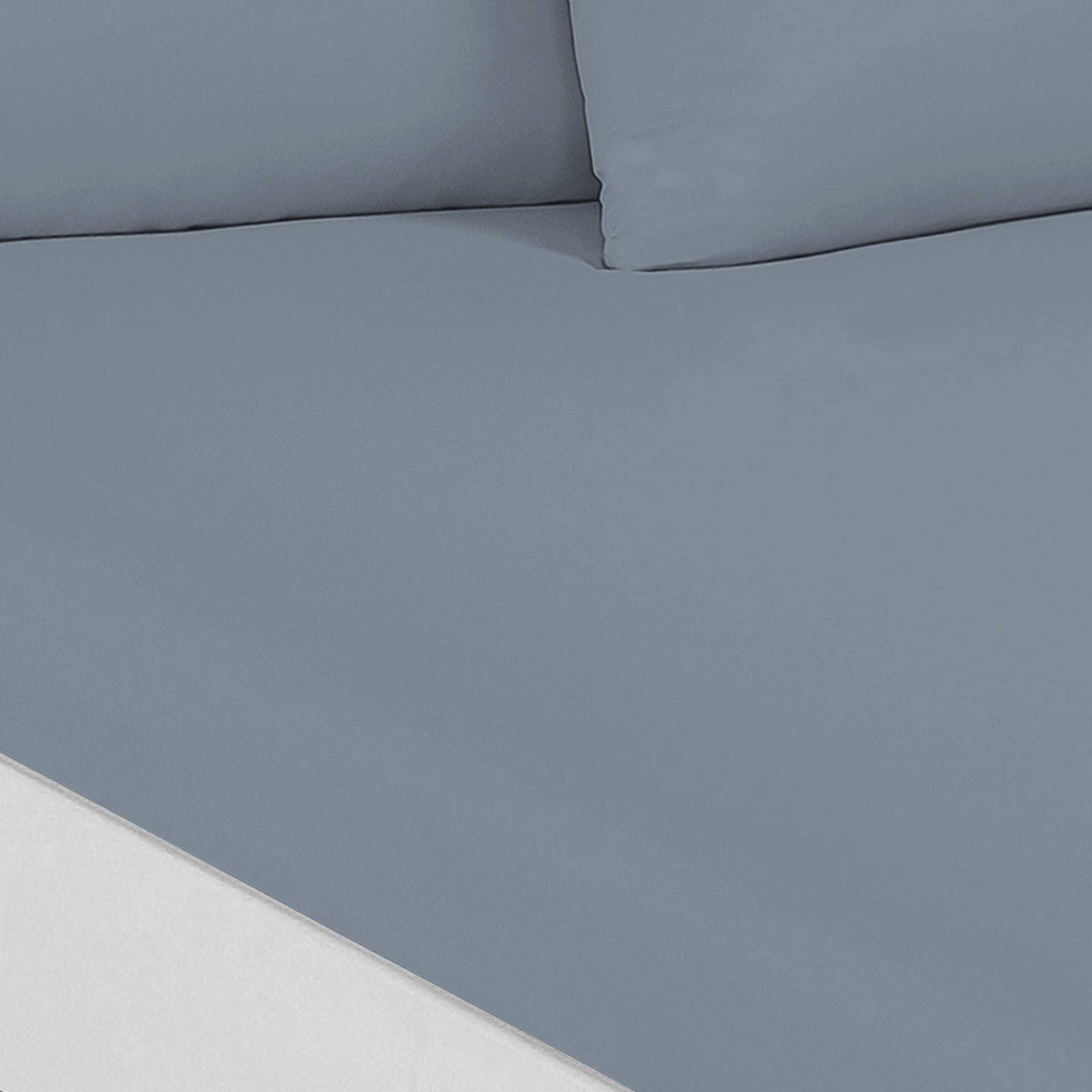 Bed Sheets: Royal Comfort 1500 Thread Count Cotton Rich Sheet Set 3 Piece Ultra Soft Bedding - Double - Indigo