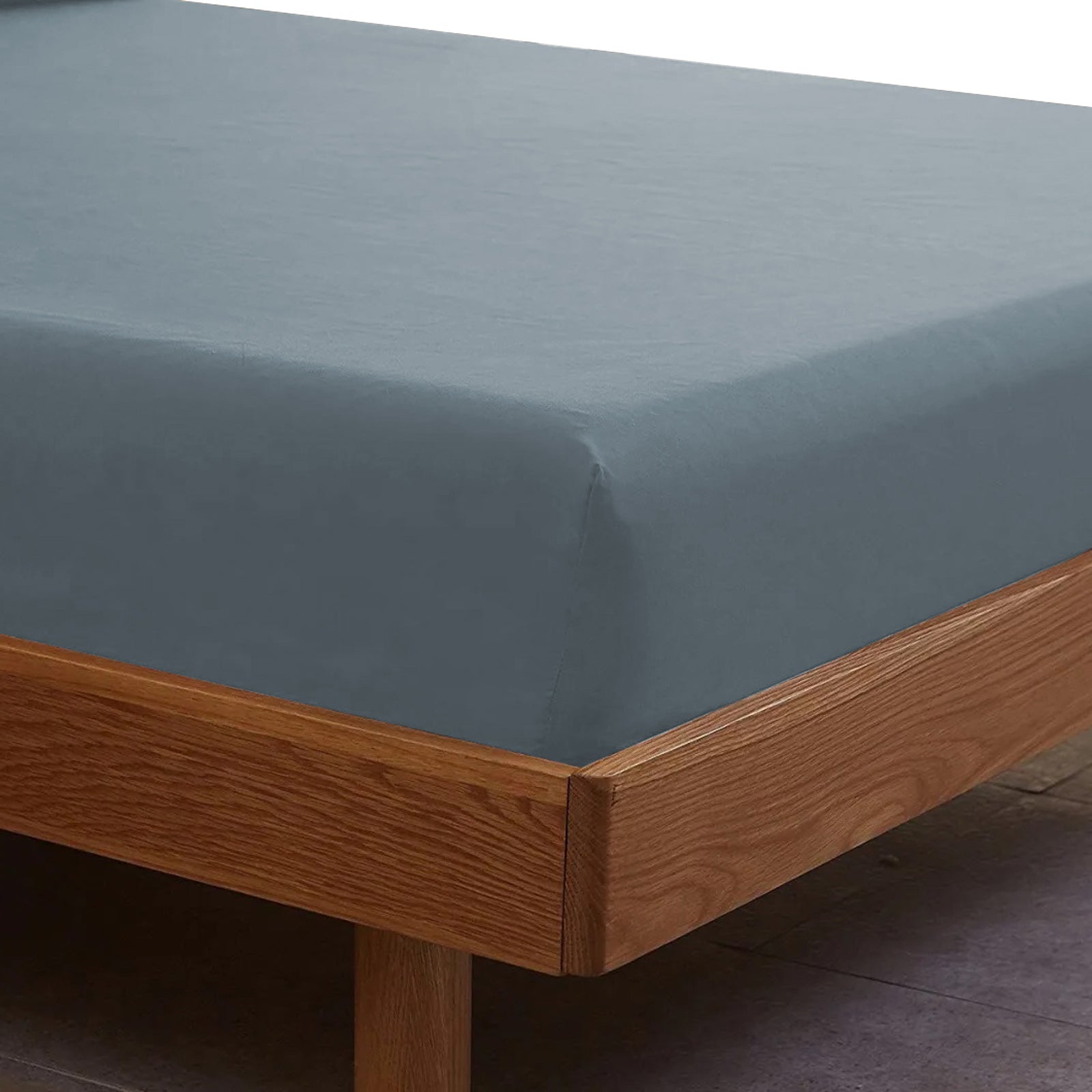Bed Sheets: Royal Comfort 1500 Thread Count Cotton Rich Sheet Set 3 Piece Ultra Soft Bedding - Double - Indigo