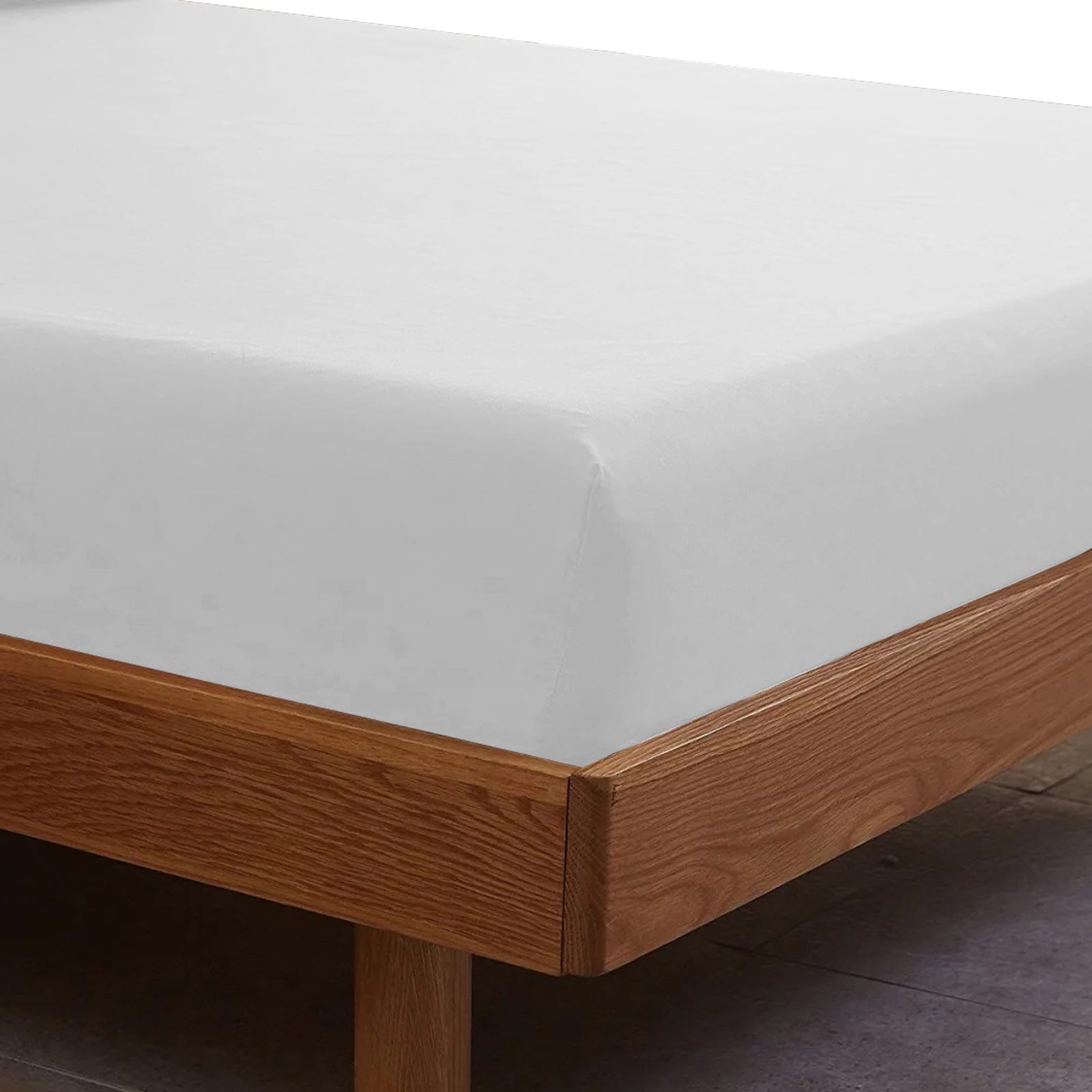 Bed Sheets: Royal Comfort 1500 Thread Count Cotton Rich Sheet Set 3 Piece Ultra Soft Bedding - King - White