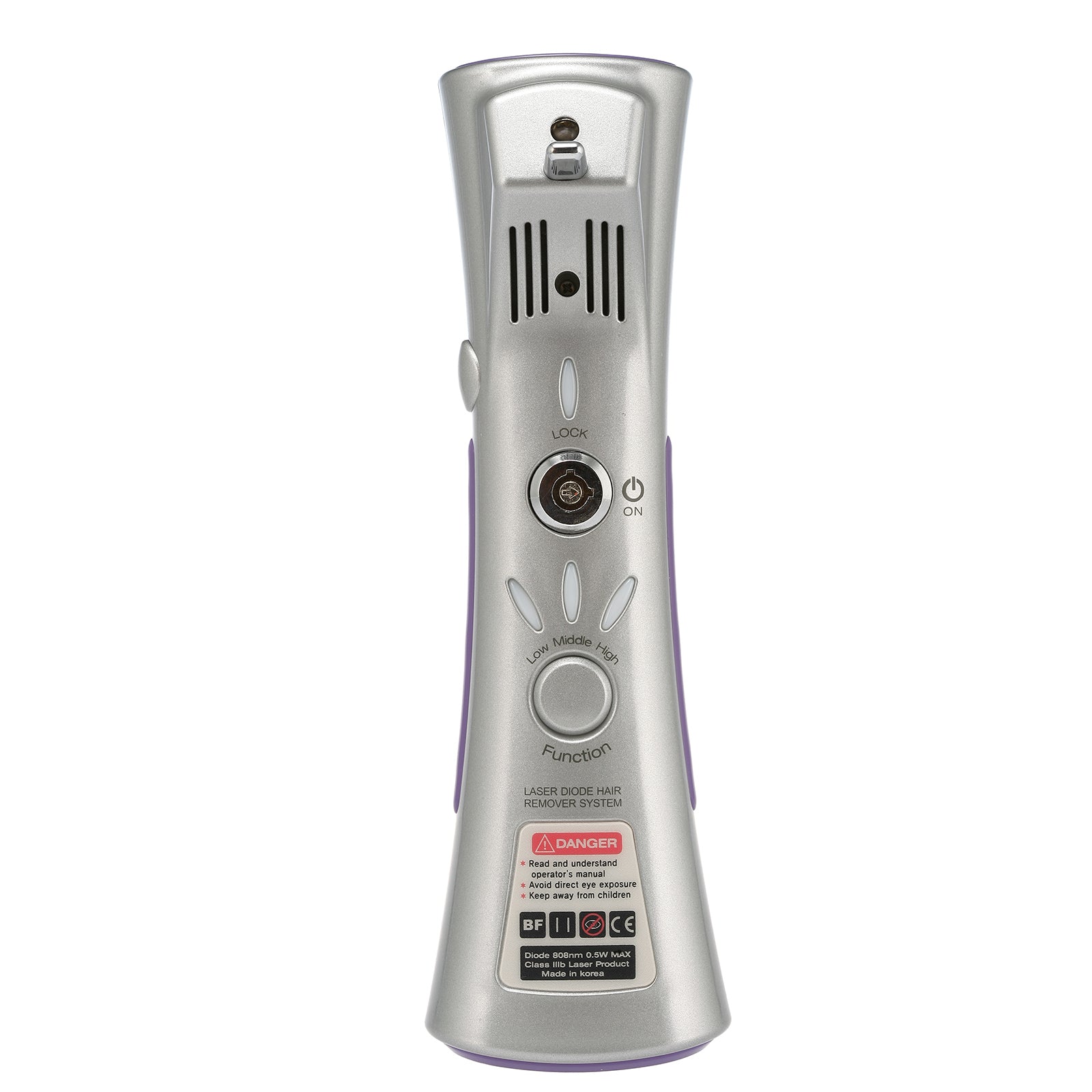Hair Removal: Silhouette Portable Laser Hair Remover Permanent Epliation System Body Face Home