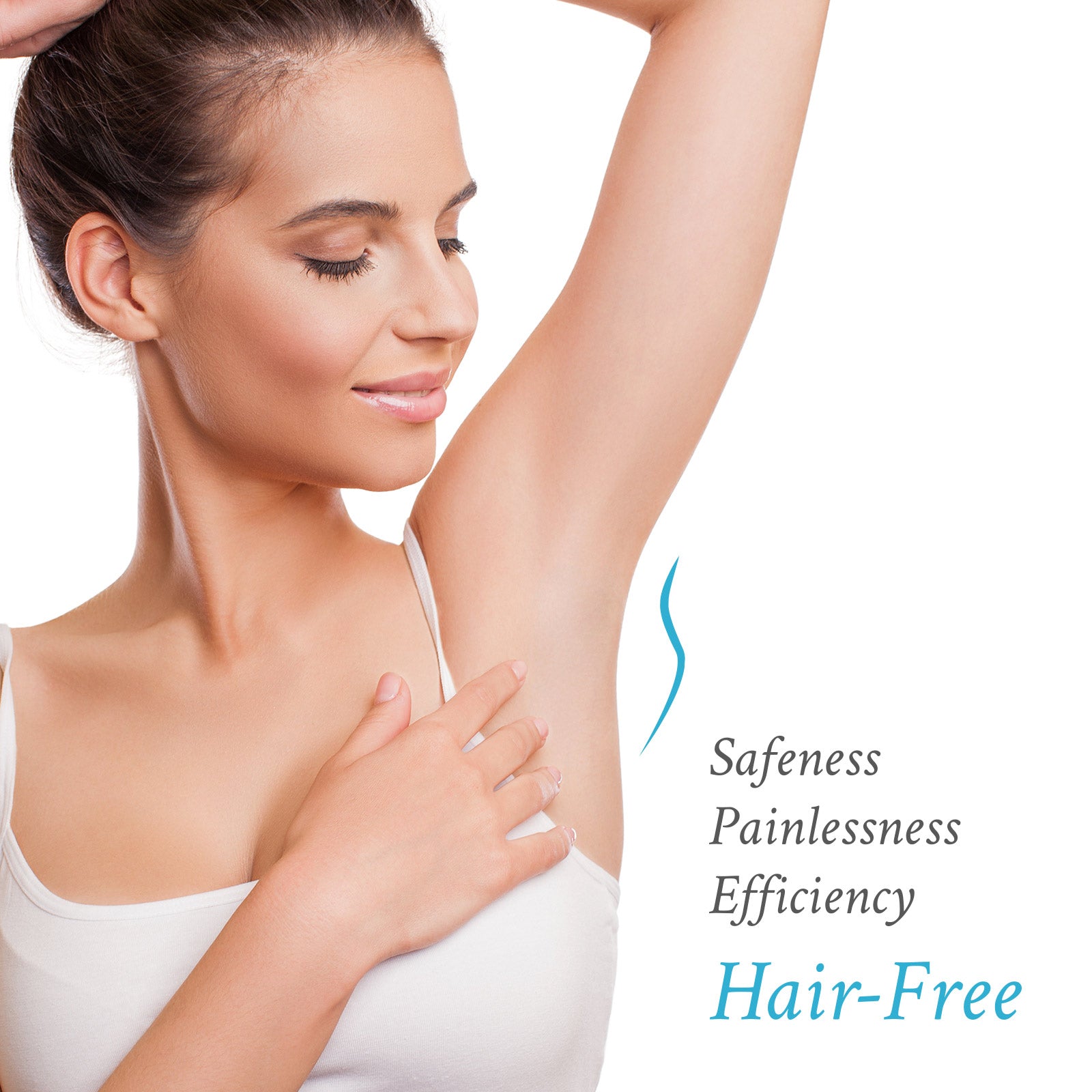 Hair Removal: Silhouette Portable Laser Hair Remover Permanent Epliation System Body Face Home