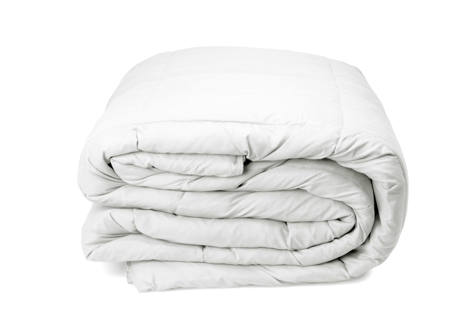 Pillows: Duck Feather & Down Quilt 500GSM + Duck Feather and Down Pillows 2 Pack Combo - Double - White