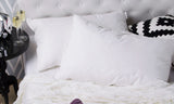 Pillows: Duck Feather & Down Quilt 500GSM + Duck Feather and Down Pillows 2 Pack Combo - Double - White