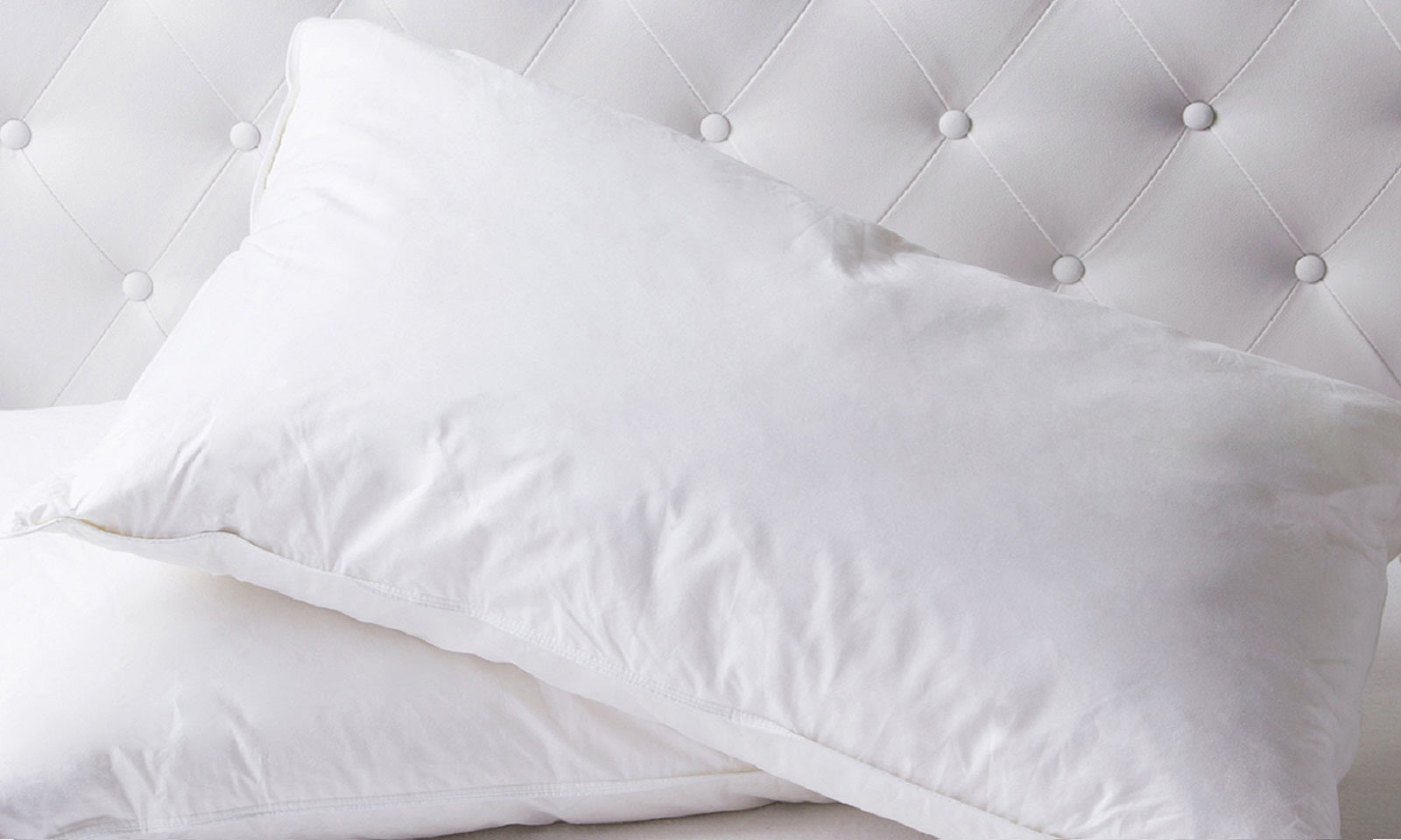 Pillows: Duck Feather & Down Quilt 500GSM + Duck Feather and Down Pillows 2 Pack Combo - Double - White