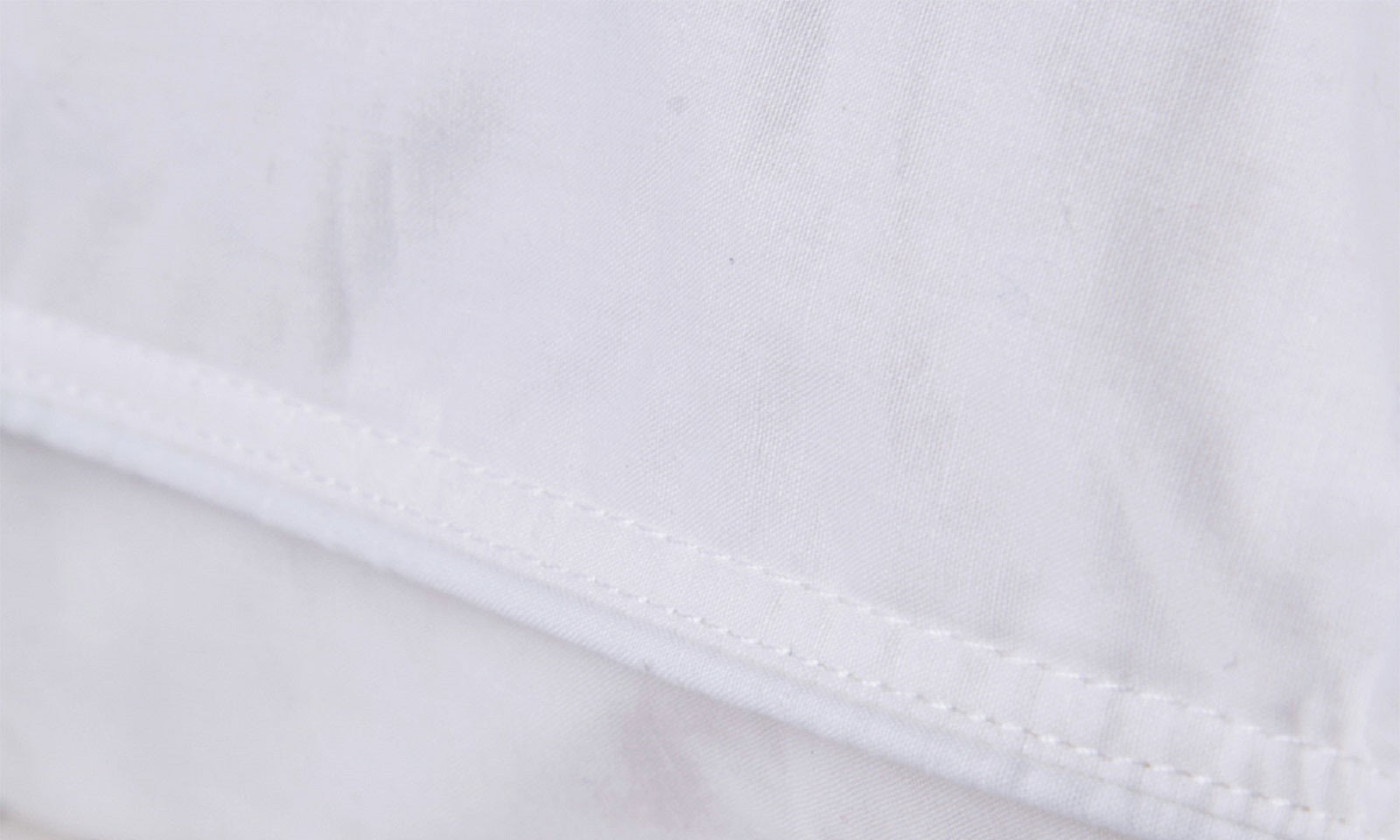 Pillows: Duck Feather & Down Quilt 500GSM + Duck Feather and Down Pillows 2 Pack Combo - Double - White