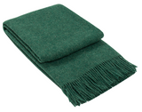 Blankets & Throws: Brighton Throw - 100% NZ Wool - Emerald