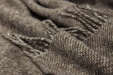 Blankets & Throws: Cambridge Throw - 100% NZ Wool -  Natural