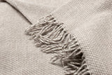 Blankets & Throws: Cambridge Throw - 100% NZ Wool -  Silver