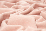 Arm Chairs & Recliners: Oxford Throw - Merino Wool Blend - Blush