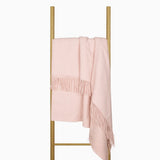 Arm Chairs & Recliners: Oxford Throw - Merino Wool Blend - Blush